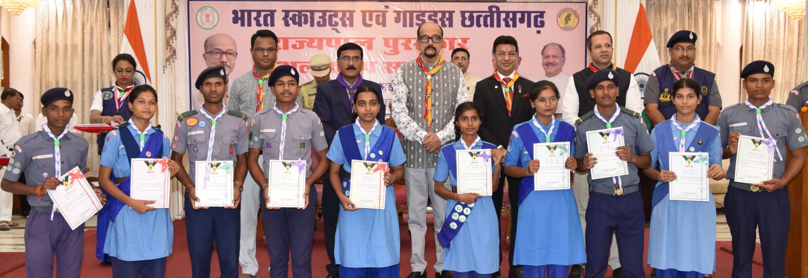 raipur,  Governor attended , Scouts Guides