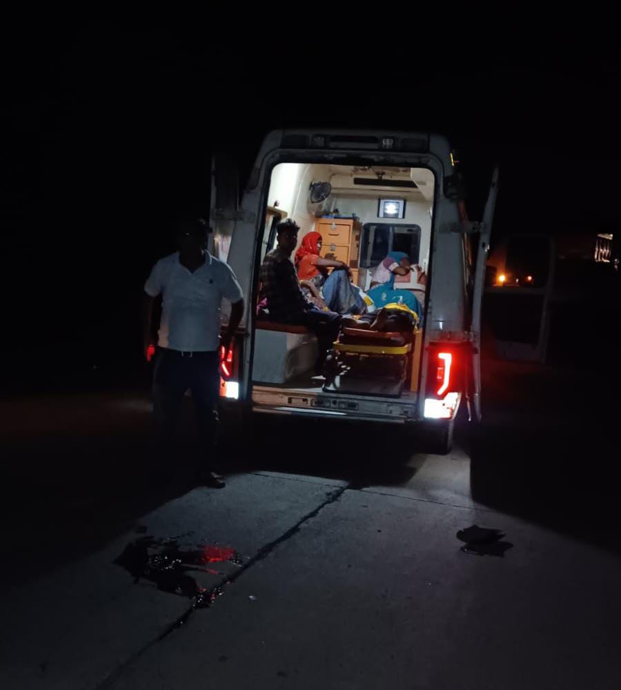 umaria, Two bike riders died , horrific road accident