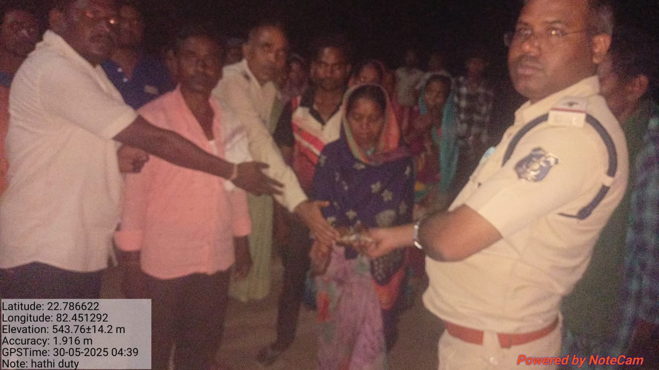 korba, Elephant trampled , villager in Korba