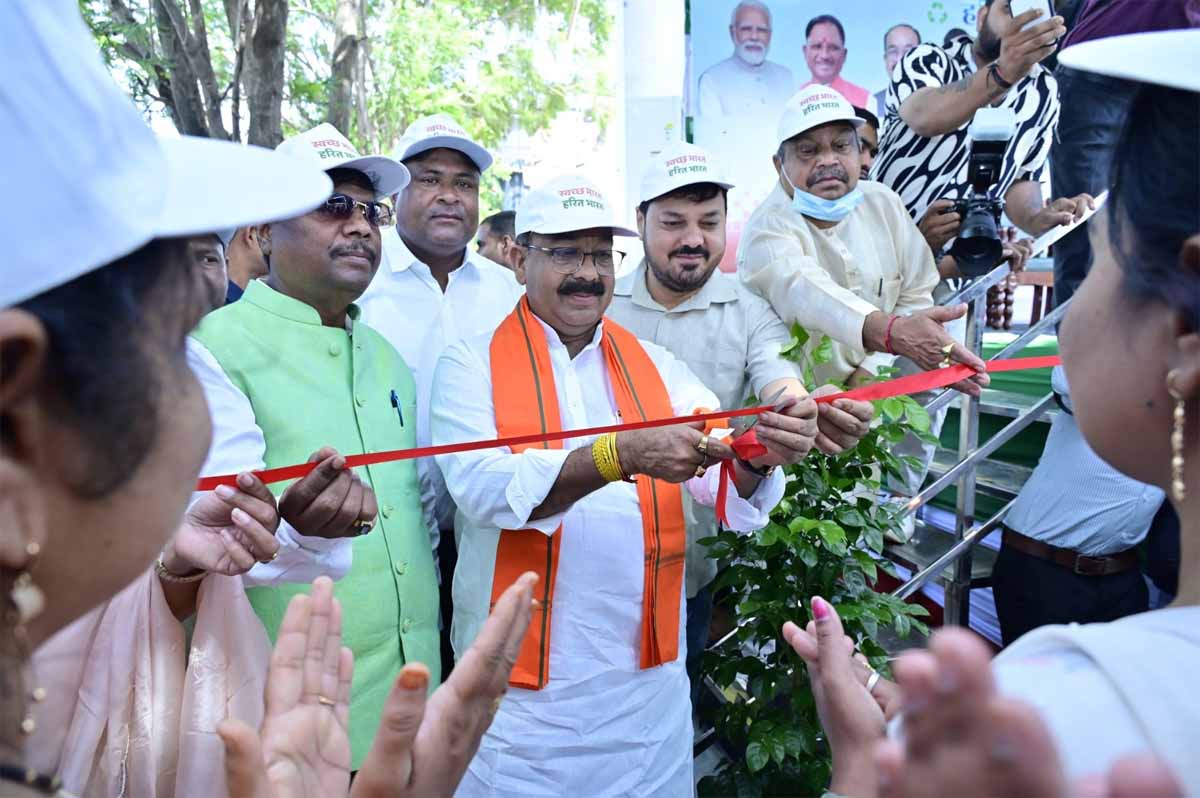 raipur,   plastic free, Deputy Chief Minister Sao