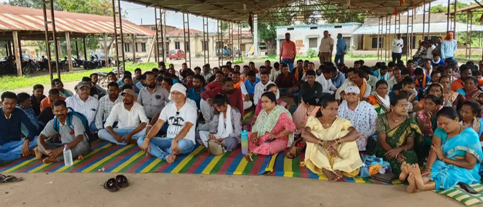 jagdalpur,   indefinite strike ,ration shopkeepers  