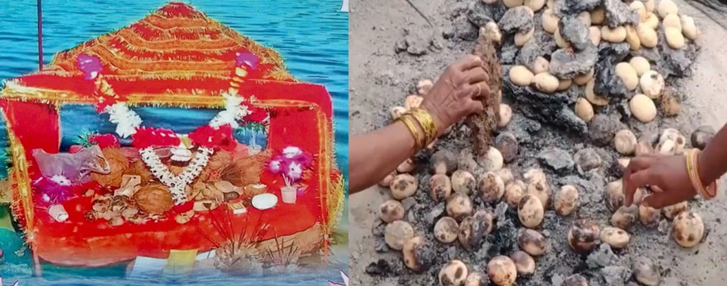 raipur, Unique tradition, roti puja 