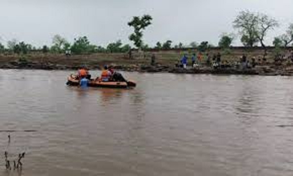 guna, Four people drowned, Kohan river 