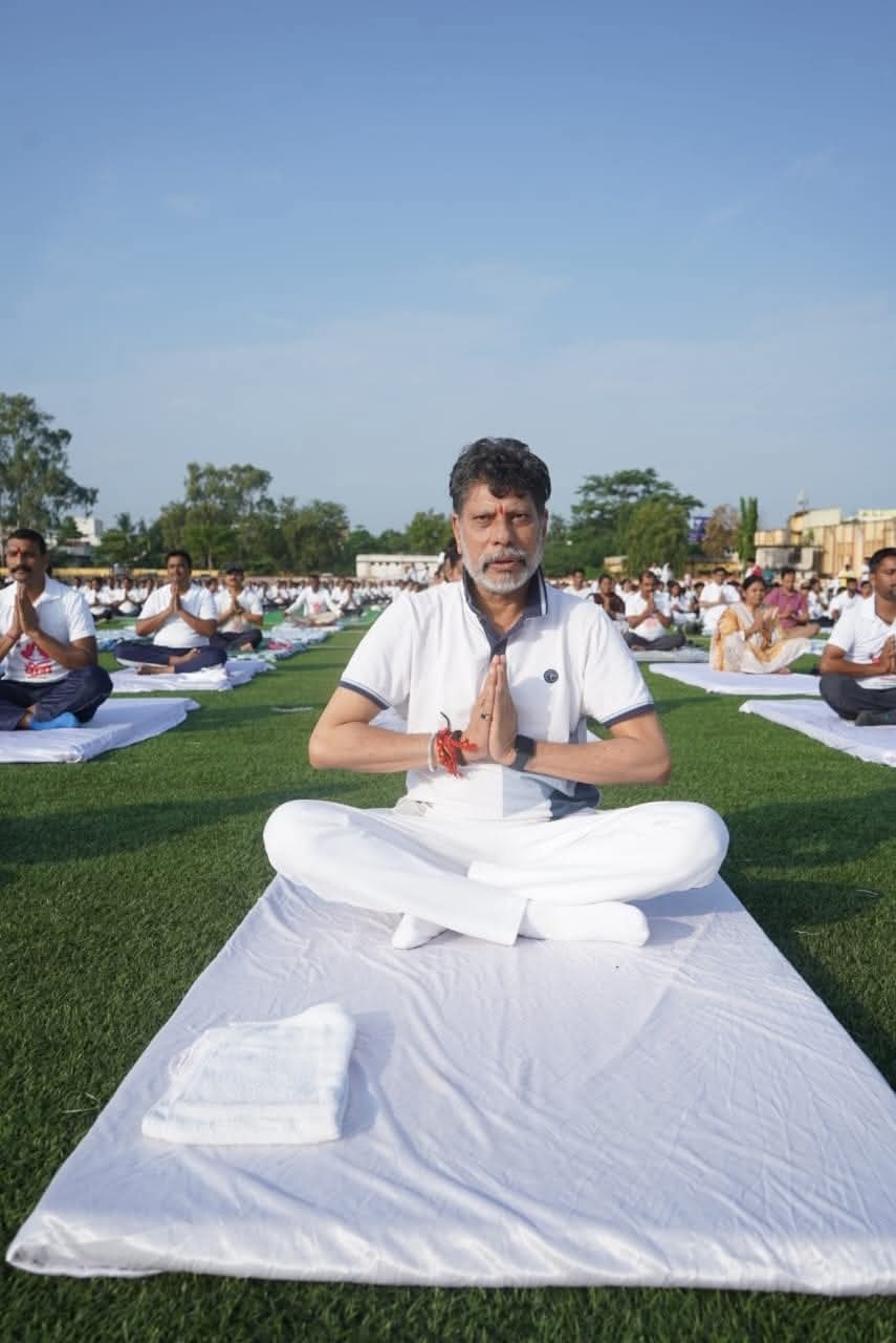 jagdalpur, Yoga ,Kiran Singhdev