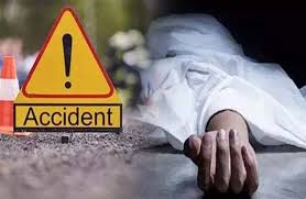bilaspur,Mother and son died, road accident