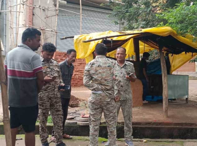 jagdalpur,  body of a young man , tea stall