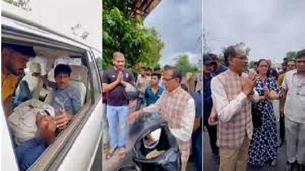 bhopal, Union Minister Shivraj , showed sensitivity