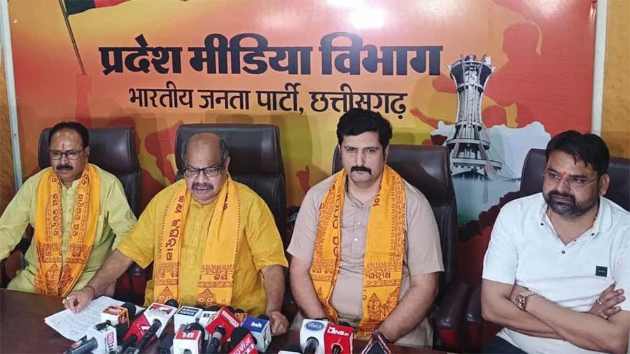 raipur, Anti-Sanatan people,BJP MLA Purandar Mishra