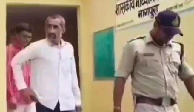ujjain, Teacher Shakeel Ahmed, arrested  