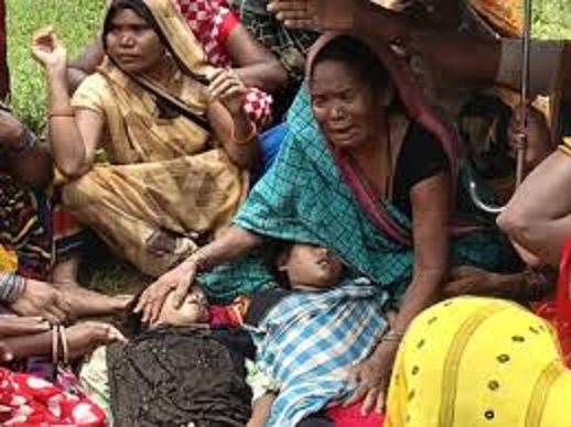 maihar, Two sisters died , rainwater