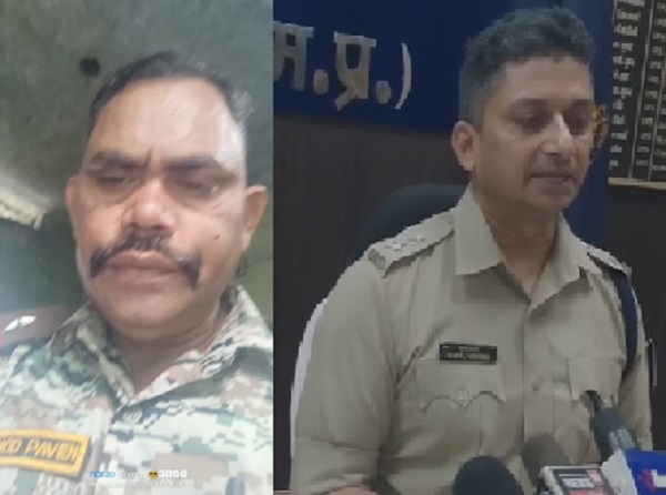 datia, ASI committed suicide ,hanging himself