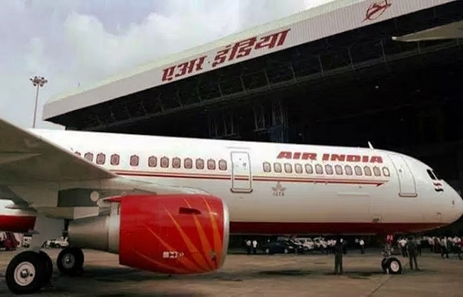 new delhi,  Air India flight ,faces technical snag
