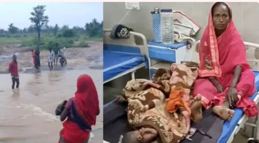 balrampur, pregnant woman ,birth midway