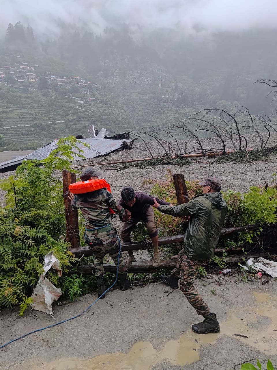 dehradoon, Relief and rescue , Dharali, Uttarakhand