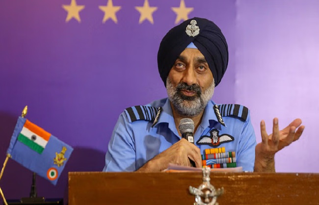 bangluru, Air Force Chief spoke ,Operation 