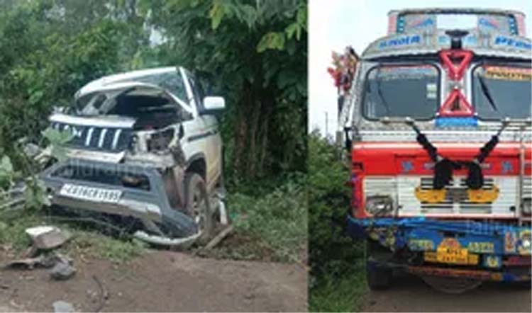 raipur, Truck collided with Bolero, one died