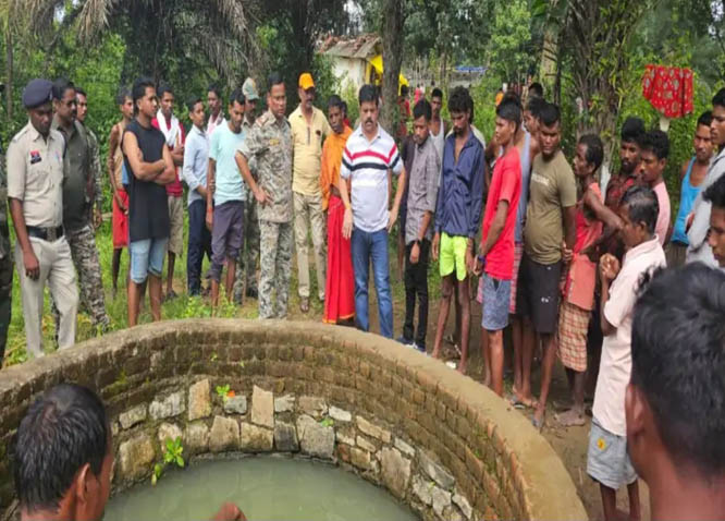 bijapur, student studying ,drowning in a well