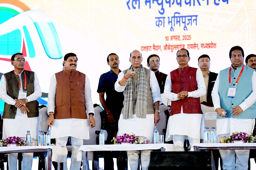 bhopal, Defence Minister Rajnath , Raisen district