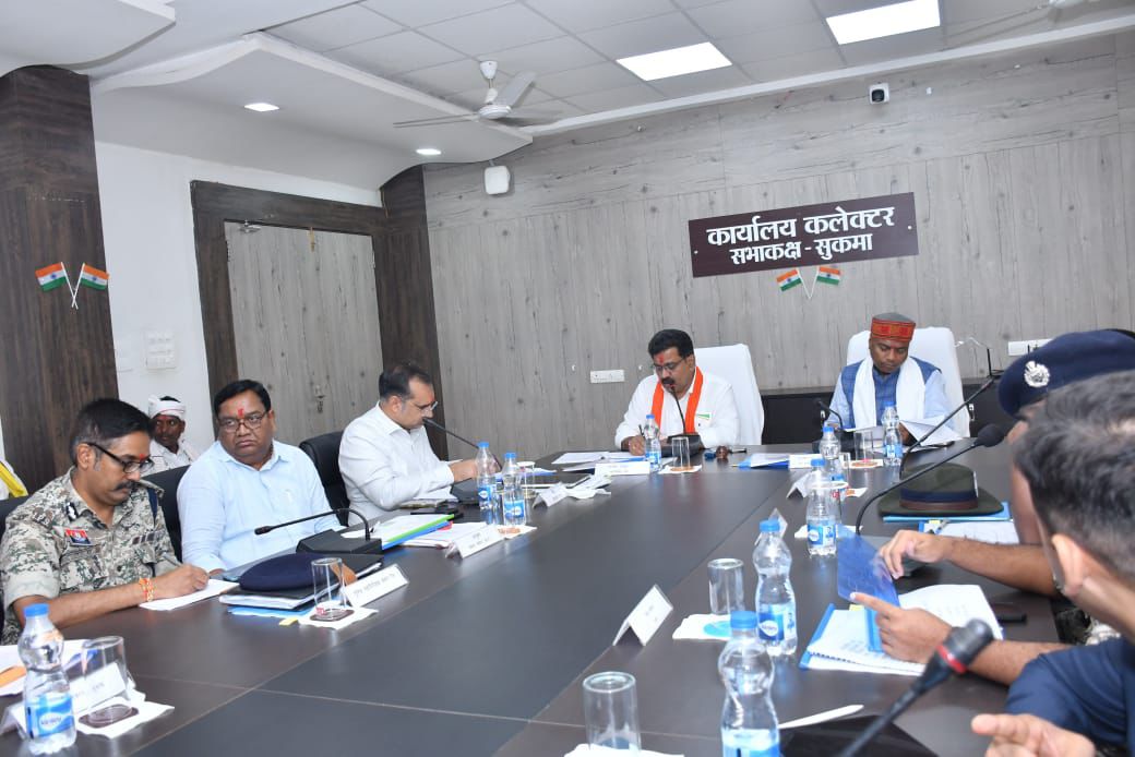 sukma, Cooperation ,Deputy Chief Minister Sharma