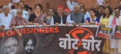 new delhi, Opposition Indy Alliance, Parliament premises,