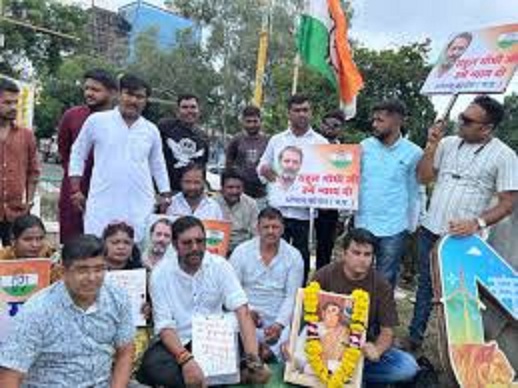 bhopal, Ruckus continues ,district president