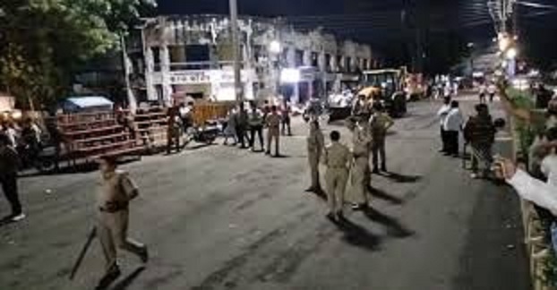 neemuch, Tension over ,Ganesh pandal  