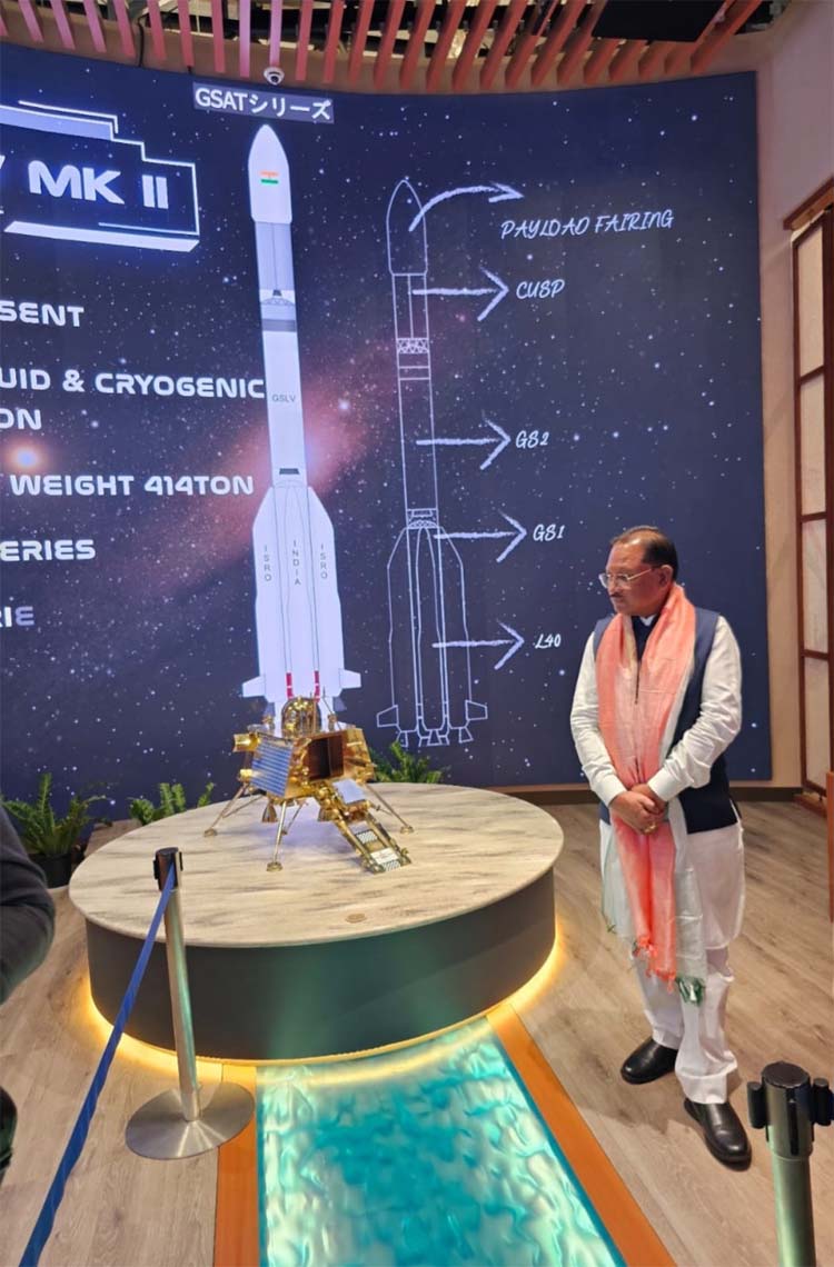 raipur, Chief Minister Sai , Chhattisgarh Pavilion 