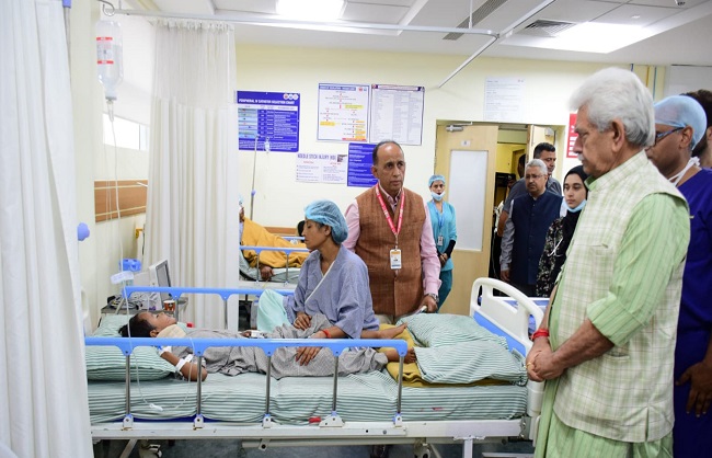 jammu, Announcement of compensation , Katra landslide