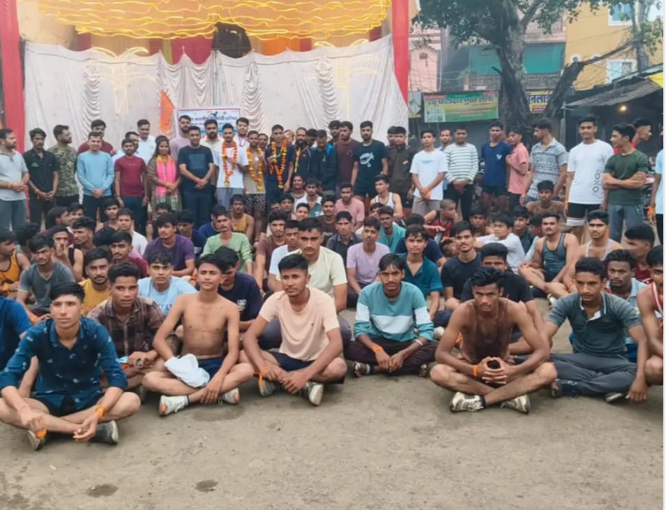 rajgarh, ABVP organized , youth marathon 