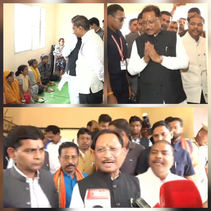 dantewada, Providing assistance ,Vishnudev Sai