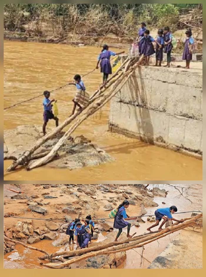 dantewada, 23 bridges  damaged, due to floods 