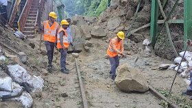 new delhi, 6 trains cancelled , Haridwar-Motichur track