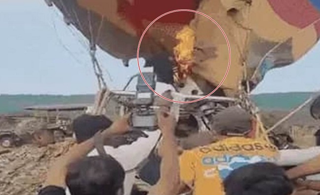 bhopal,   security lapse,hot air balloon