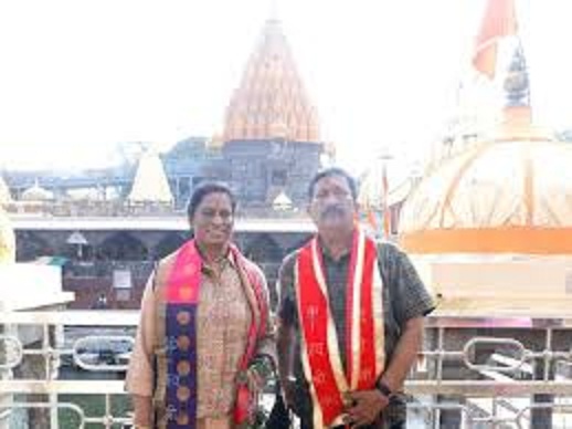 ujjain,   PT Usha ,visited Baba Mahakal