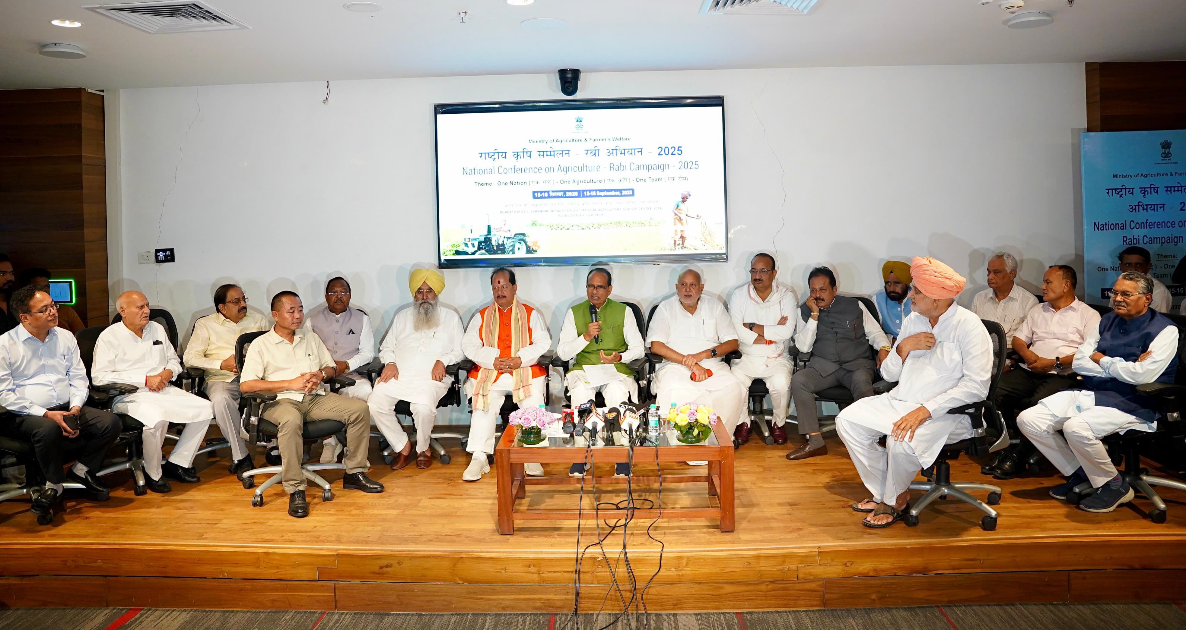 new delhi,   production target ,Shivraj