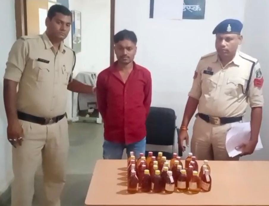 dhamtari, Illegal liquor,village Madeli