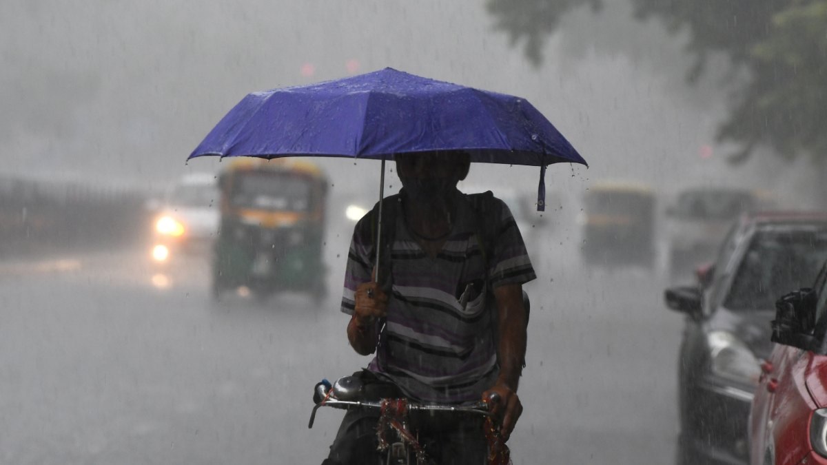 raipur, Chhattisgarh , average rainfall  