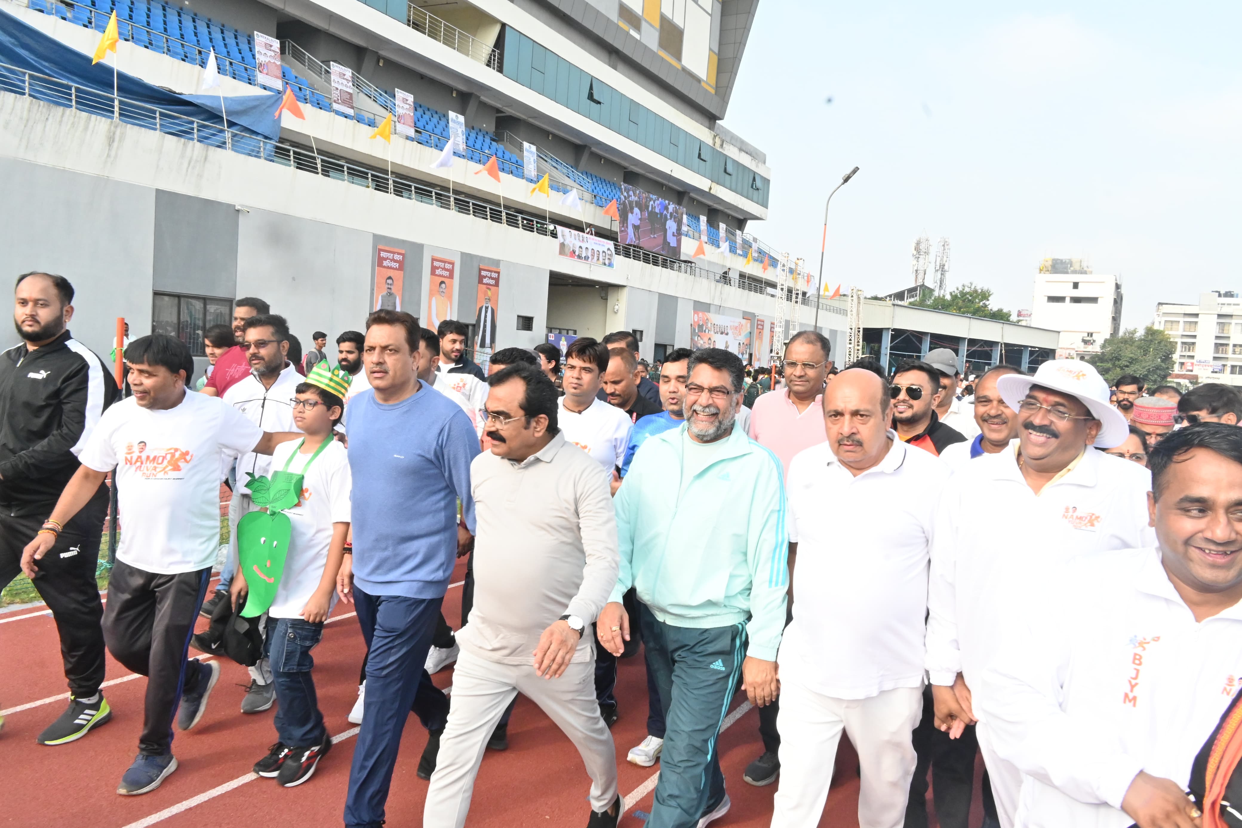 jabalpur, Thousands of youth ,  Namo Marathon 