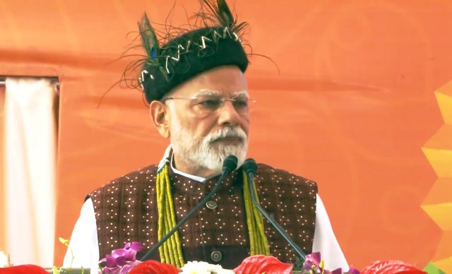 itanagar, Arunachal Pradesh, Modi