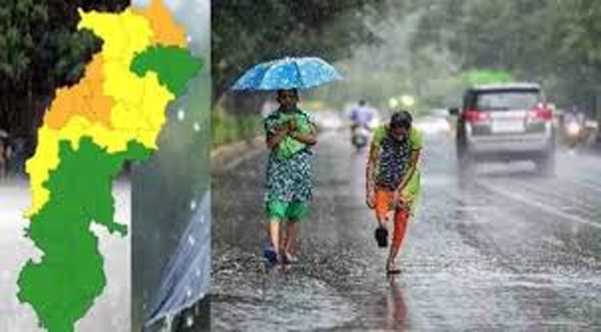 raipur, Yellow alert issued, Chhattisgarh