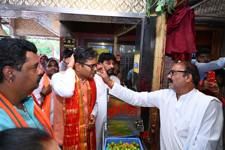 raipur, Finance Minister OP Choudhary, Mahakali temple