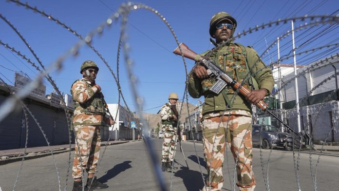 leh,After the violence ,  situation is gradually  