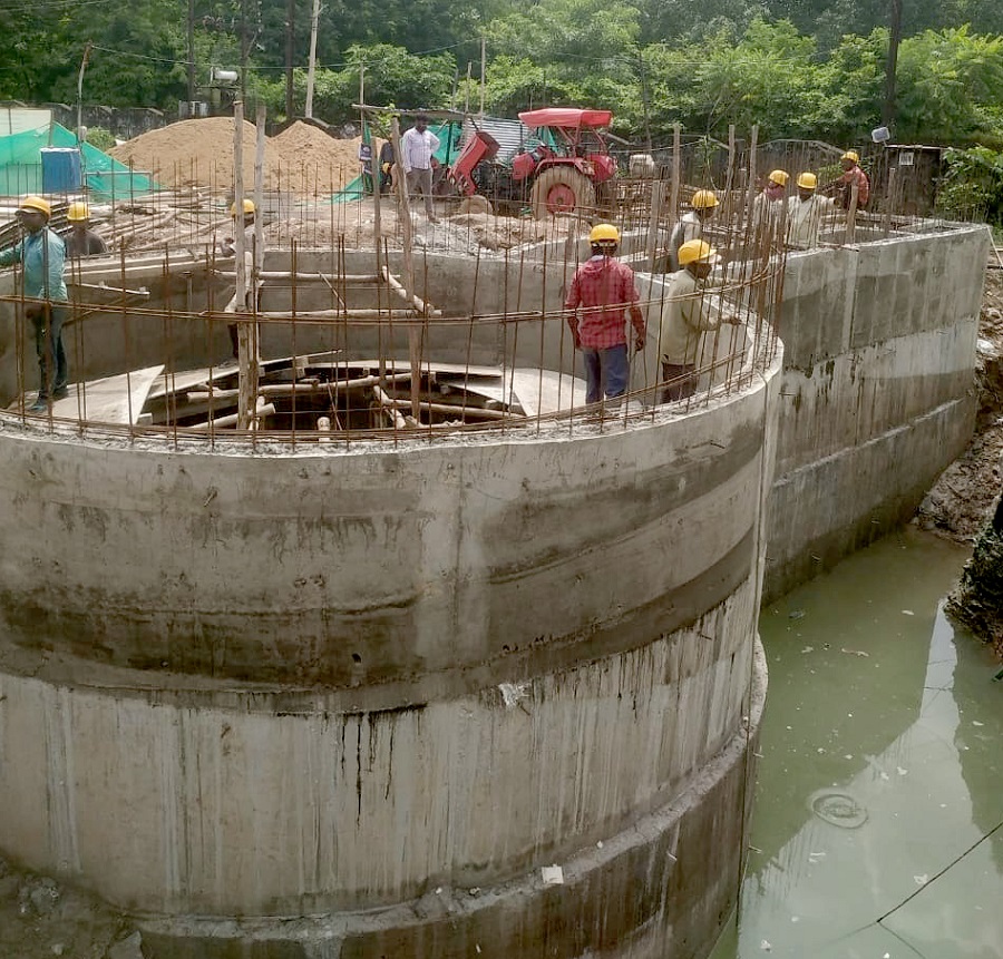 bhopal,   work of sewerage project,completed soon