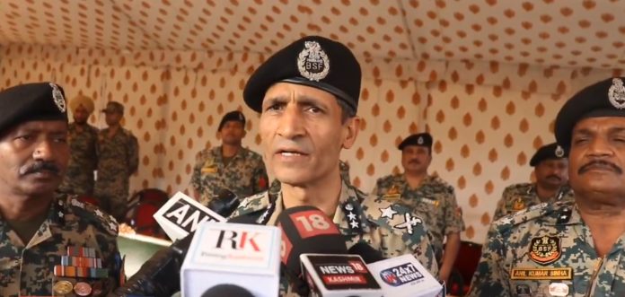 srinagar, Terrorists on launch pads ,BSF IG