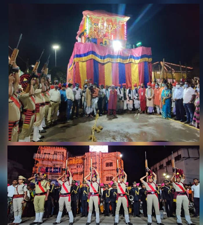 jagdalpur, Over 500 soldiers , Bastar Dussehra