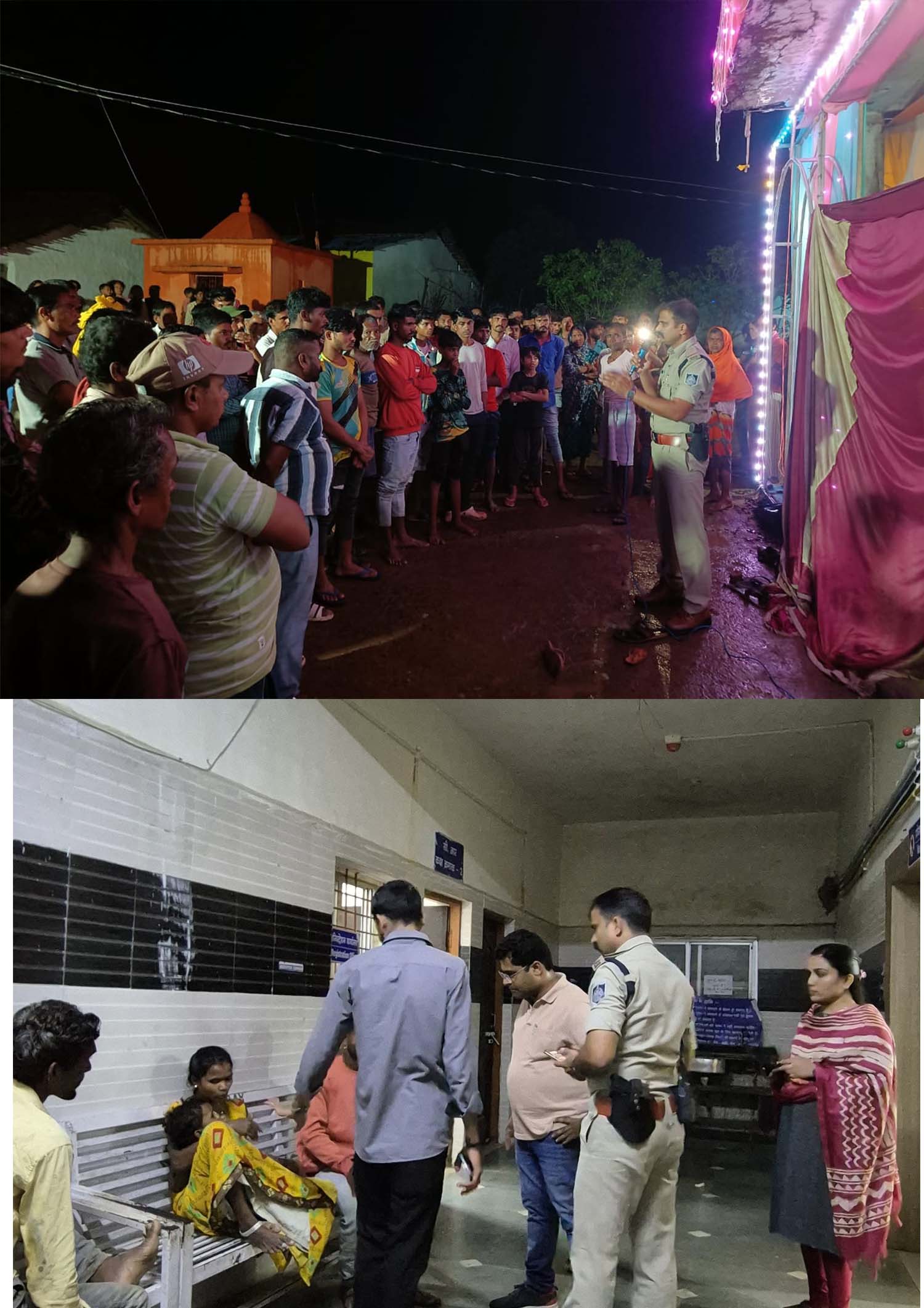 seoni, Pickup vehicle, Durga pandal