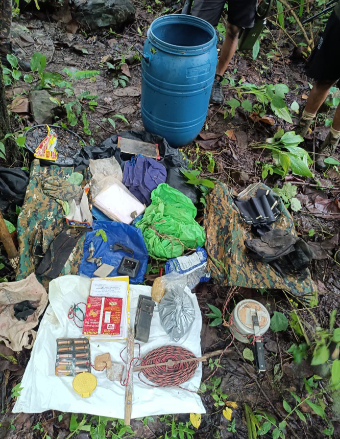 narayanpur, Naxalite dump recovered, Abujhmad forest