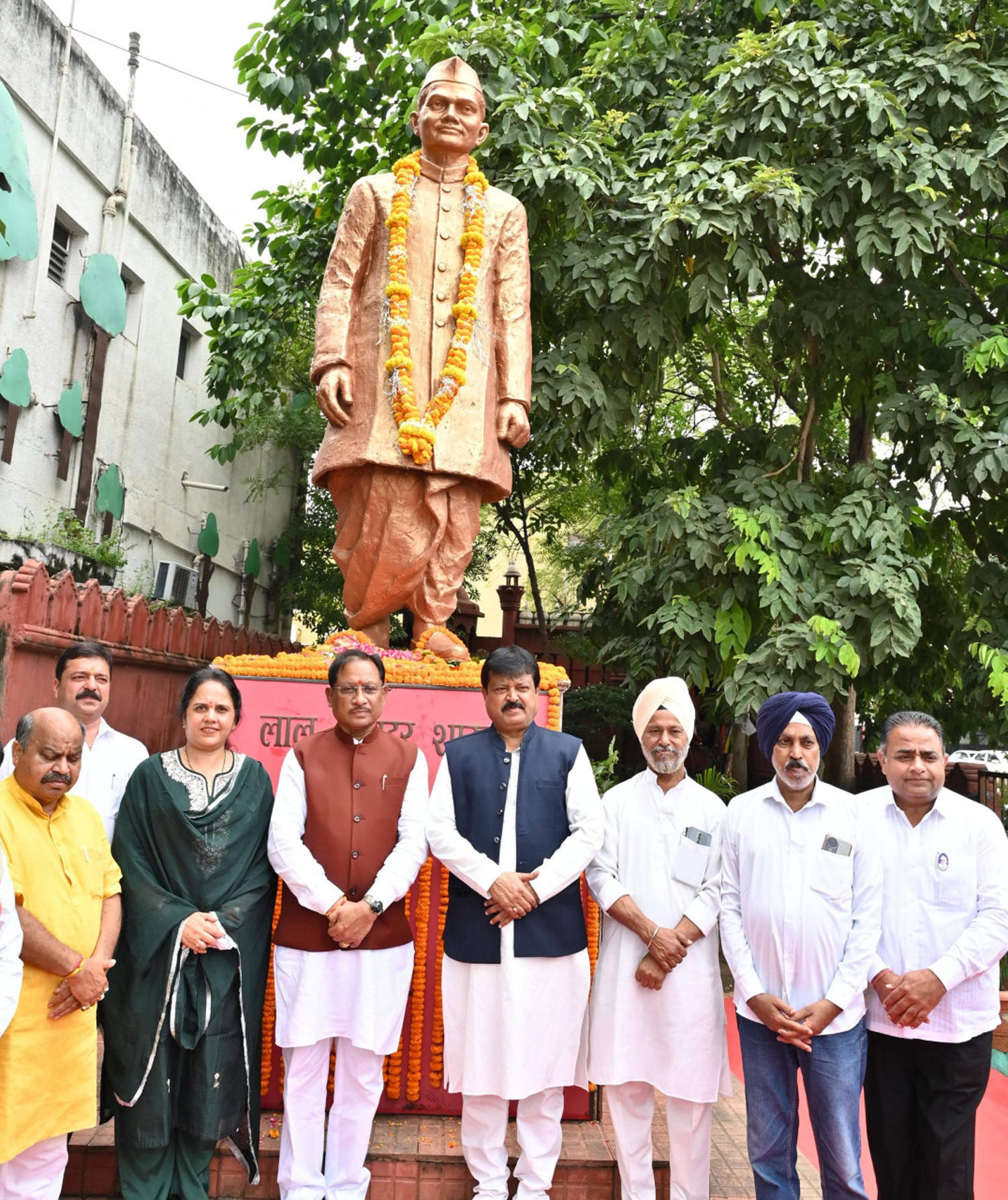 raipur, Chief Minister Sai ,Gandhi and Shastri.