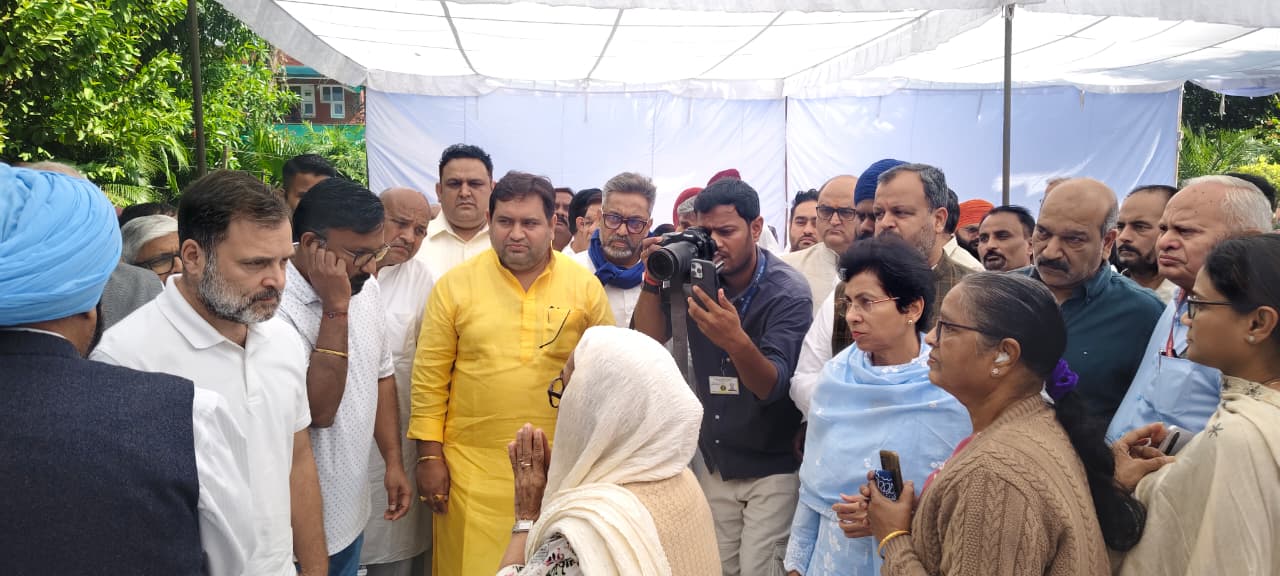 chandigarh, Rahul Gandhi , IPS Y Puran Kumar  