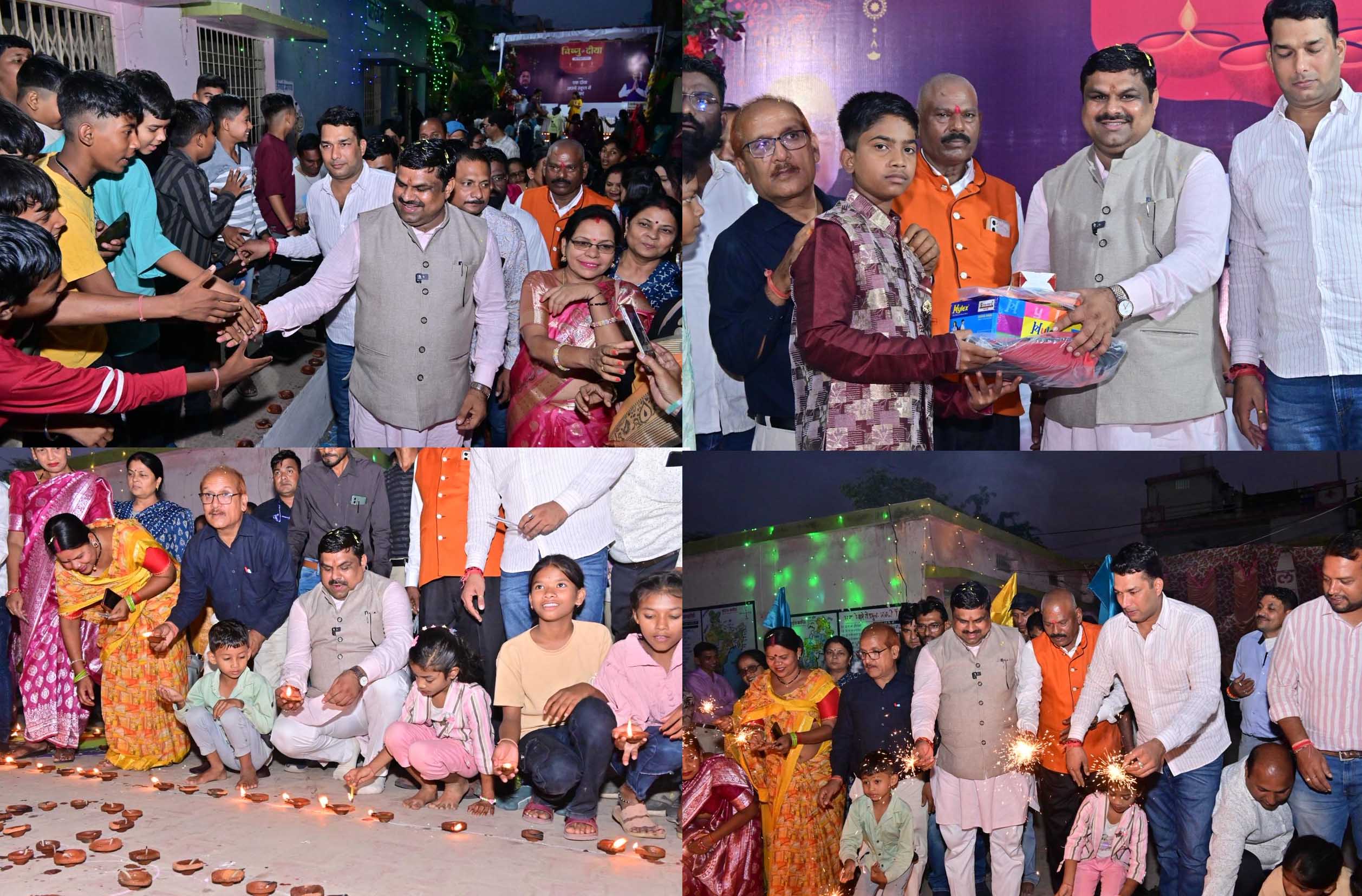 raipur,  festival of Diwali, Education Minister Gajendra Yadav